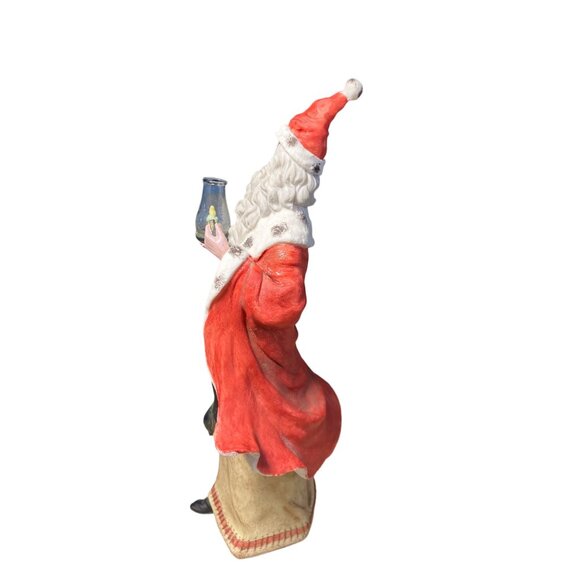 Sarah's Attic Spirit Of Christmas Guiding Light Santa Figurine - Picture 6 of 11